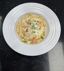 Shrimp Alfredo Pasta